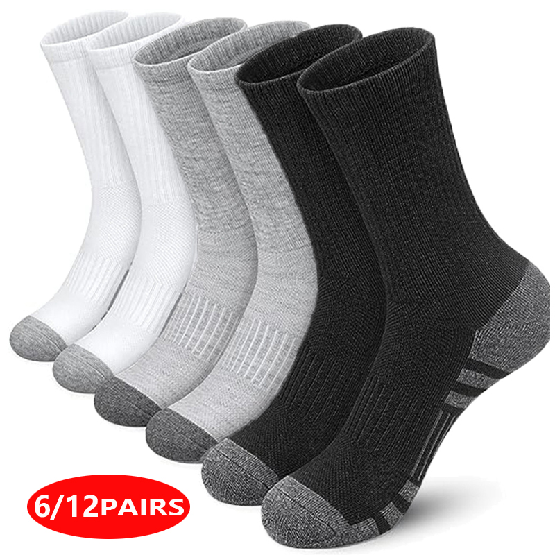 Meias Esportivas Masculinas de - Cotton Crew Sock Pack avaliação e preço
