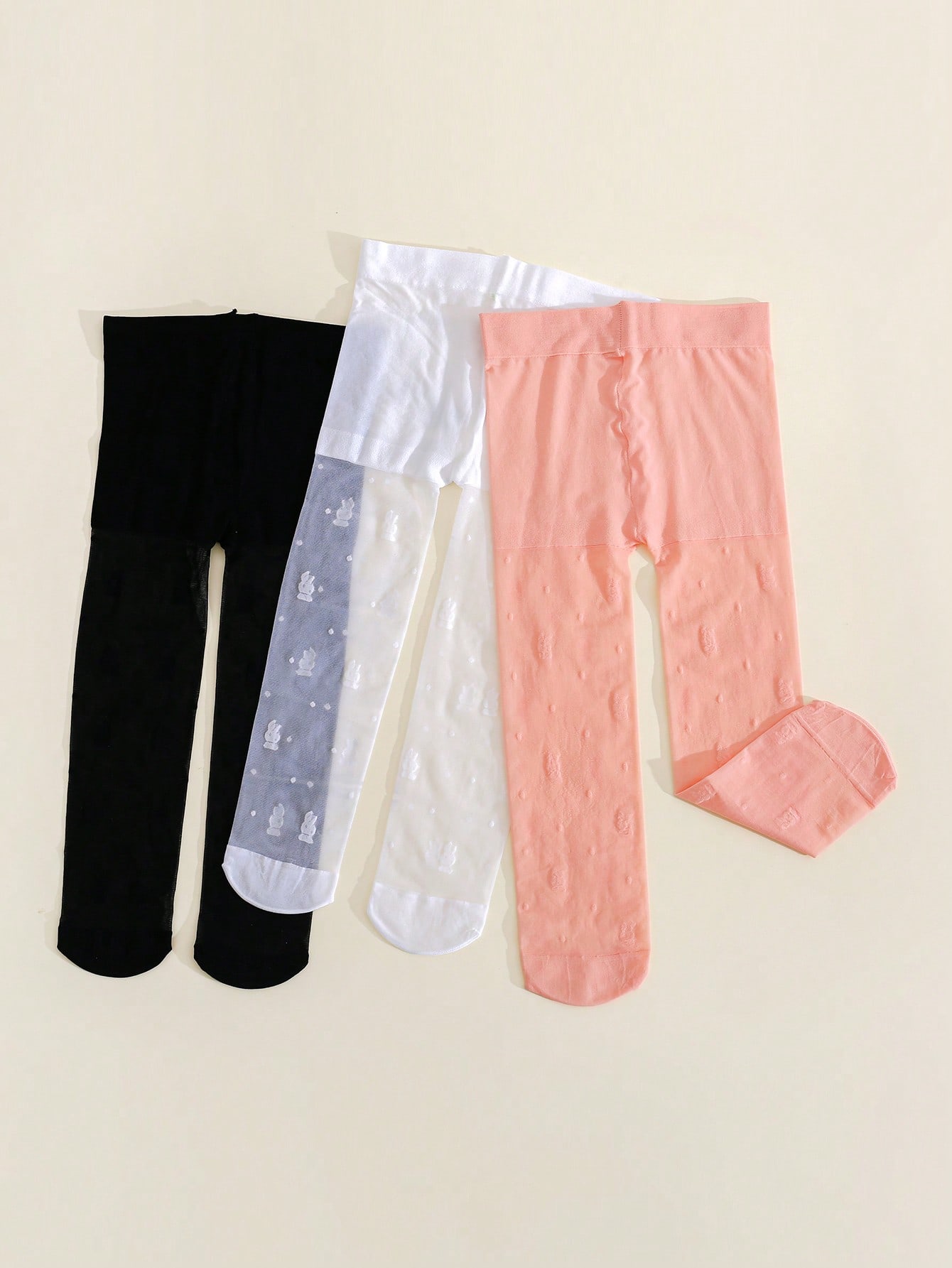 Pacote com 3 Meias-Calças para - Tights Pantyhose Sheer avaliação e preço
