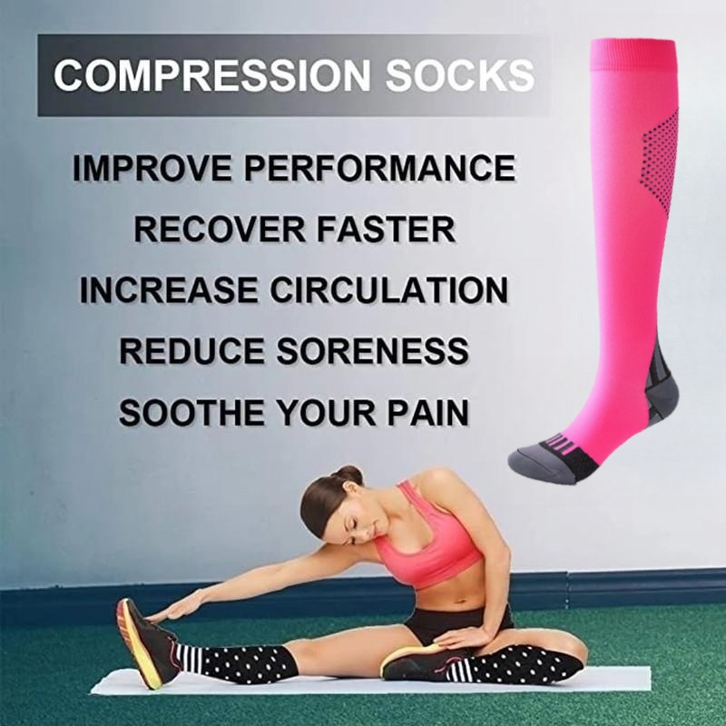 Novas meias de compressão cabe - Compression Sock Medical avaliação e preço